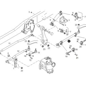 82466106193 Barra Corta Dirección MAN TGA TGS